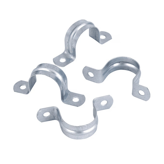 Two Holes Pipe Strap Type Omega